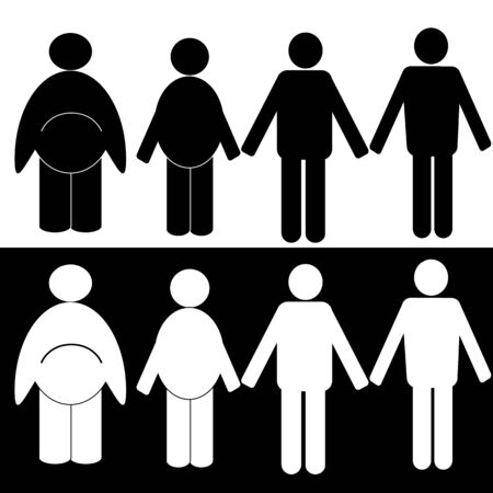 People icons vector.のイラスト素材