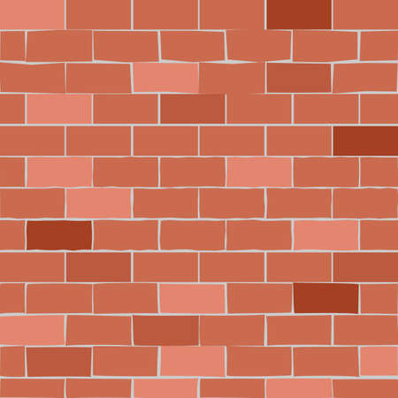 Brick Background. Brick Wall. Vector Illustartion EPS 10のイラスト素材
