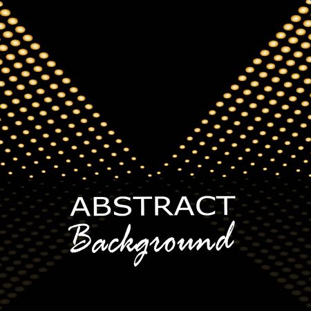 Abstract triangle background. Gold background. Vector illustrationのイラスト素材