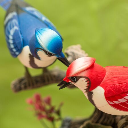 Beauty of mechanical birds for children.の写真素材