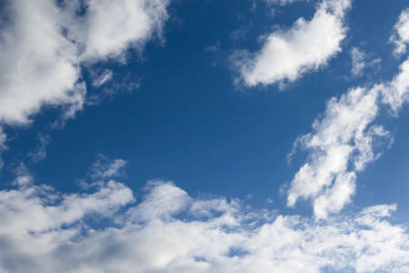 Colorful cloud sky for backgroundの写真素材
