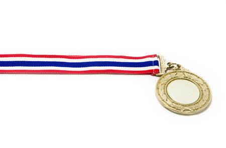 Gold Medal Isolatedの写真素材
