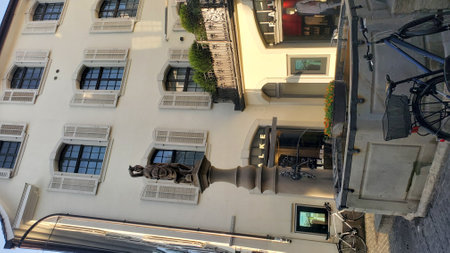 Street view of Lisbon, Portugal.の写真素材