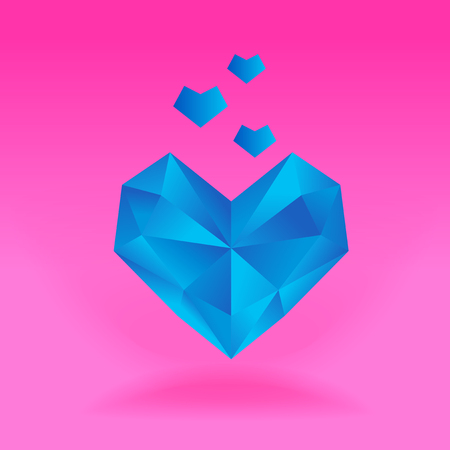 Vector heart graphic design collectionのイラスト素材