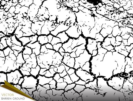 Vector background. Barren ground suitable for background or texture.のイラスト素材