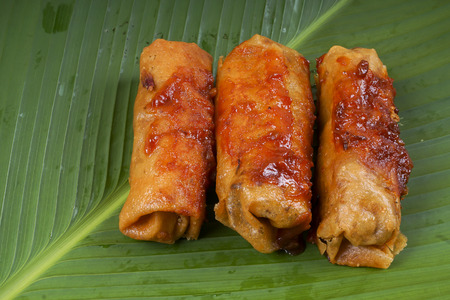 Traditional Malaysian dessert: popiah