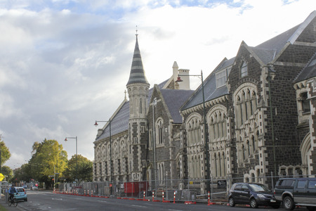 Amazing scenic landscape view in New Zealand.のeditorial素材