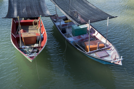 fisherman village on the Pantai Bersih, Penang Malaysiaのeditorial素材