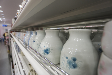 KUALA LUMPUR, 16 JANUARY 2017: Interior view of a Daiso shop on 16 January 2017. Daiso is the largest franchise of "100-yen-shops " with 2500 stores in Japan and 522 overseas.のeditorial素材