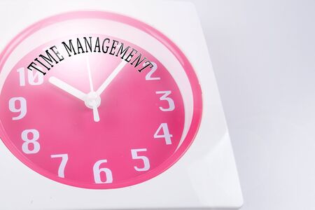Business Time Management concept with clockの写真素材