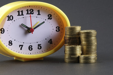 Time is money concept.