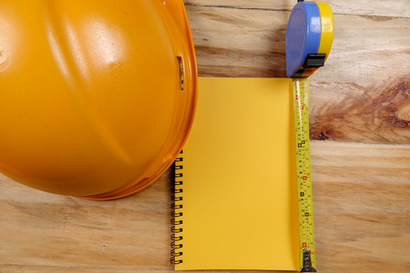 Standard construction safety equipment.の写真素材