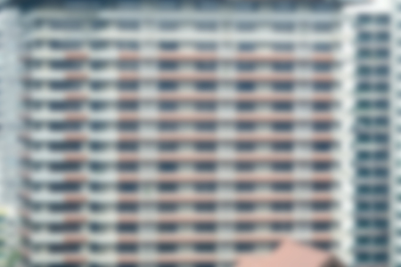 Blurry view of urban city of Subang Jaya, Malaysiaの写真素材