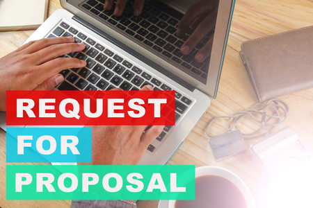 REQUEST FOR PROPOSAL CONCEPT.の写真素材