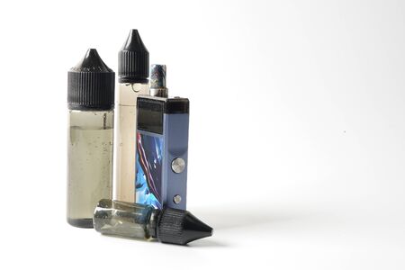 Vaping device isolated on white.