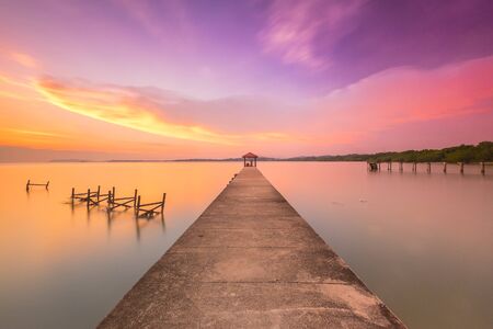 Scenic view of amazing tropical beach. Nature composition and vibrant colors.の写真素材
