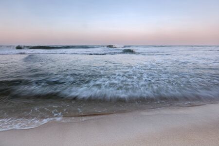 Scenic view of amazing tropical beach. Nature composition and vibrant colors.の写真素材