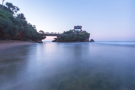 Scenic view of amazing tropical beach. Nature composition and vibrant colors.の写真素材