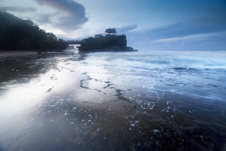 Scenic view of amazing tropical beach. Nature composition and vibrant colors.の写真素材