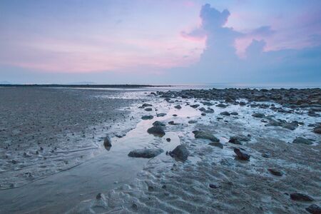 Scenic view of amazing tropical beach. Nature composition and vibrant colors.の写真素材