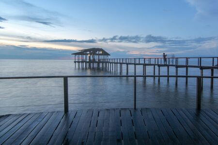 Scenic view of amazing tropical beach. Nature composition and vibrant colors.の写真素材