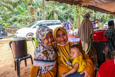 KUALA LUMPUR, MACH 2021. The scene of Malay traditional wedding .のeditorial素材