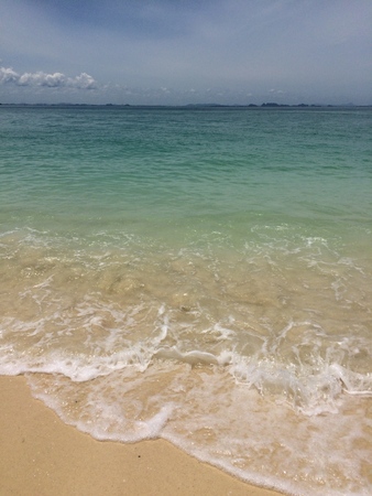 beach waveの写真素材