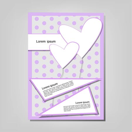 business poster templateのイラスト素材