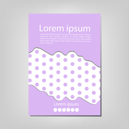 business poster templateのイラスト素材