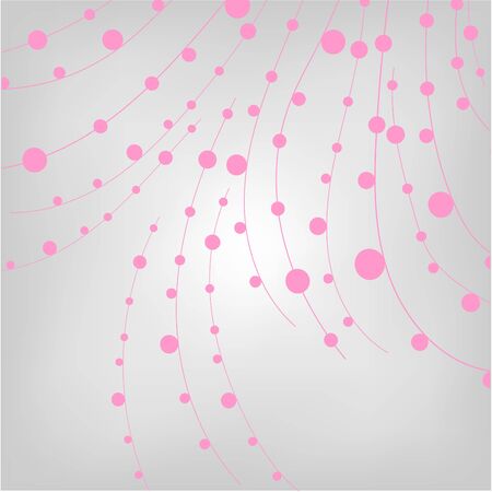 Abstract template background pink gray circleのイラスト素材