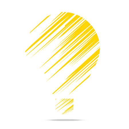 creative idea design yellow mustardのイラスト素材