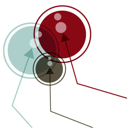 Abstract template background idea design style dark red green vectorのイラスト素材