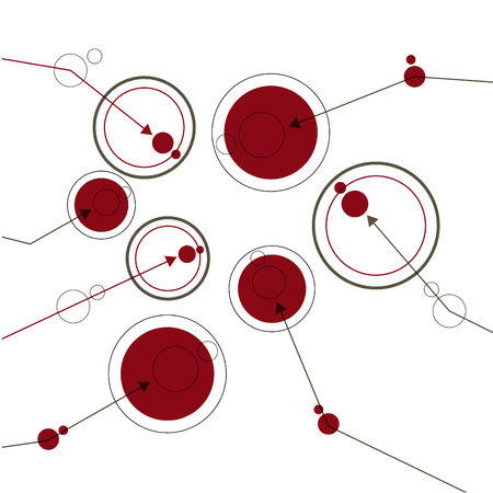 Abstract template background idea design style dark red vectorのイラスト素材