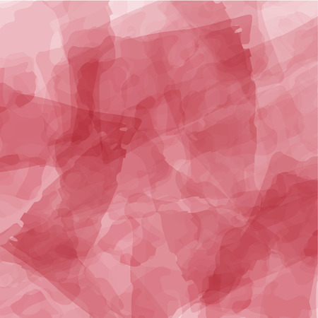 abstract template background vector water color hand draw redのイラスト素材