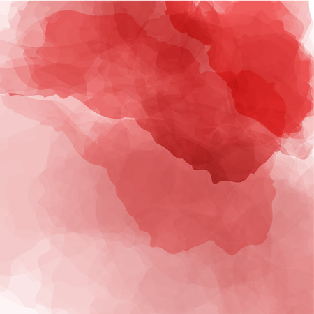 abstract template background vector water color hand draw redのイラスト素材