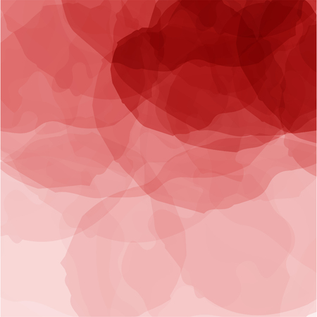 abstract template background vector water color hand draw redのイラスト素材