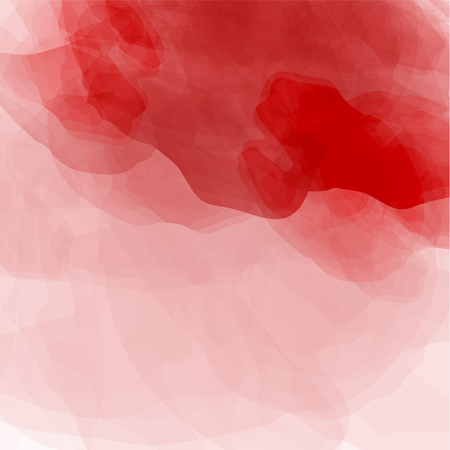 abstract template background vector water color hand draw redのイラスト素材