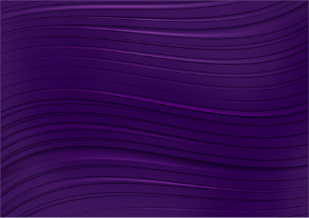 Lines abstract background design vector graphic glow  curve wave color purpleのイラスト素材