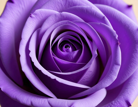 close up of violet rose petals on white background with copy spaceの素材