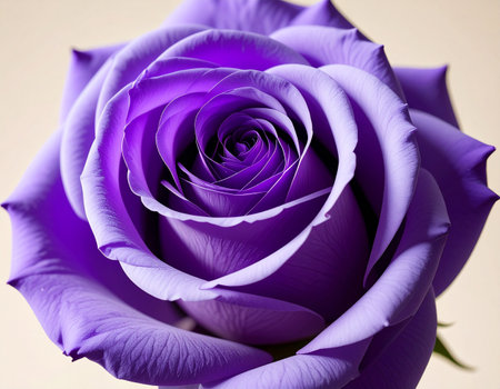 close up of purple rose petals on white background with copy spaceの素材