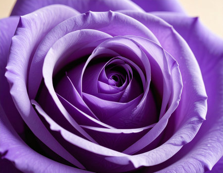 close up of violet rose petals on white background with copy spaceの素材