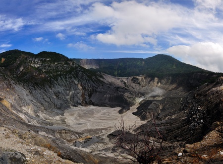 Tangkuban perahu Viewの写真素材