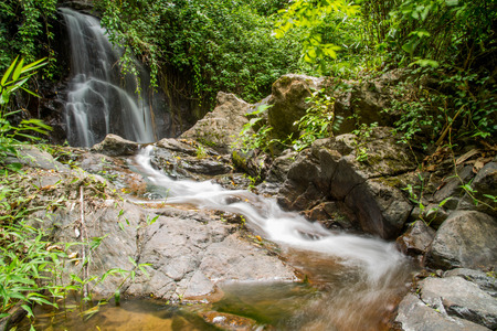 Gutorgo waterfall in tak province.Thailand