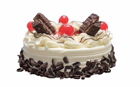 Strawberry Cake on isolate background