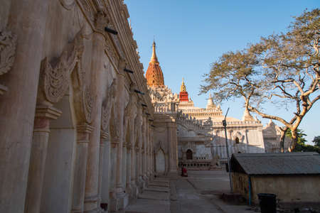 Ananda Temple , Bagan, Myanmar,Burmarの写真素材