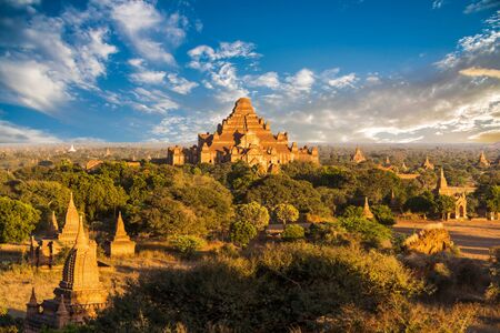 Ancient Temples in Bagan, Myanmar,Dhammayangyi Templeの写真素材