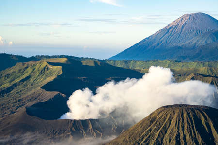 Bromo Mountain, Java, Indonesiaの写真素材