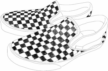 shoes sportのイラスト素材
