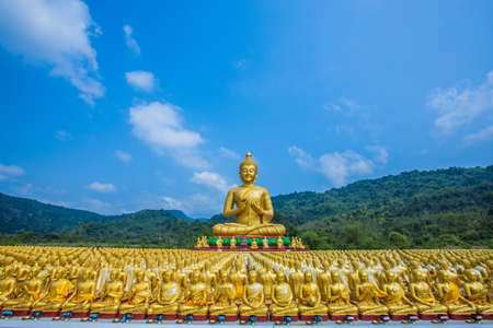 Buddha statue in thailandの写真素材