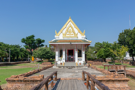 (Ancient Town)  Temple Chulamanee History of Phitsanulok since the past. It is the oldest of Phitsanulok.の写真素材